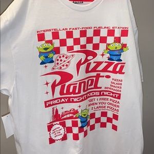 Toy story pizza planet shirt